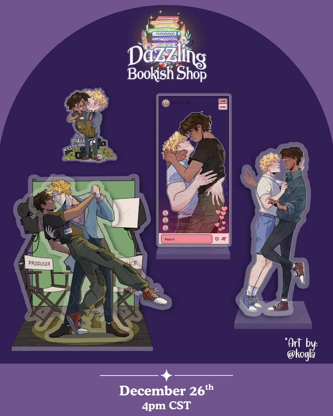 The Prince & The Producer Standees